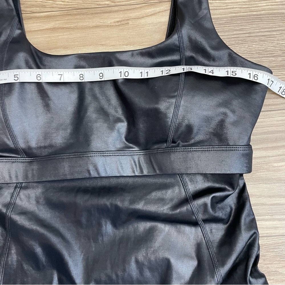 Fabletics Motion365+ Black Shine Athleisure Ankle Length Jumpsuit - Picture 9 of 12
